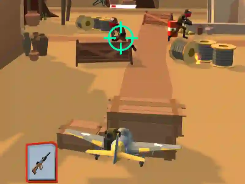 بازی Bombardino Crocodilo Brainrot Gunner آنلاین