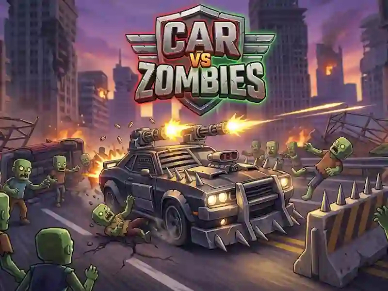 بازی Car VS Zombies آنلاین