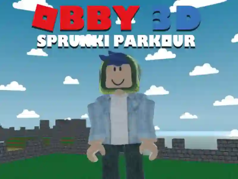 بازی Obby 3D Sprunki Parkour آنلاین