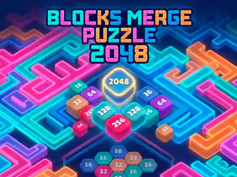 بازی Blocks Merge Puzzle 2048 آنلاین
