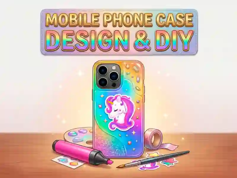 بازی Mobile Phone Case Design & DIY آنلاین
