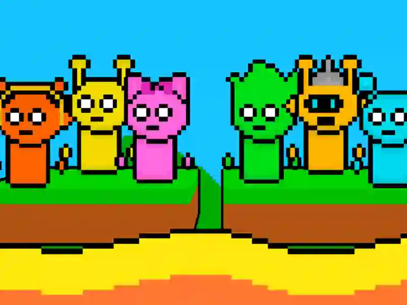 بازی Sprunki Lava Escape 2Player آنلاین بازی Sprunki Lava Escape 2Player آنلاین