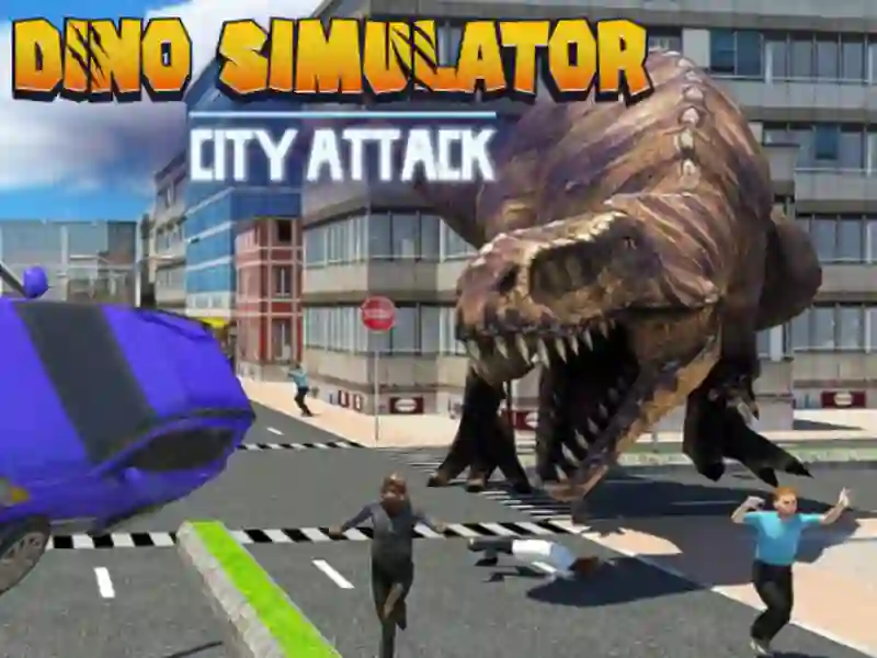 بازی Dino Simulator Attack City آنلاین