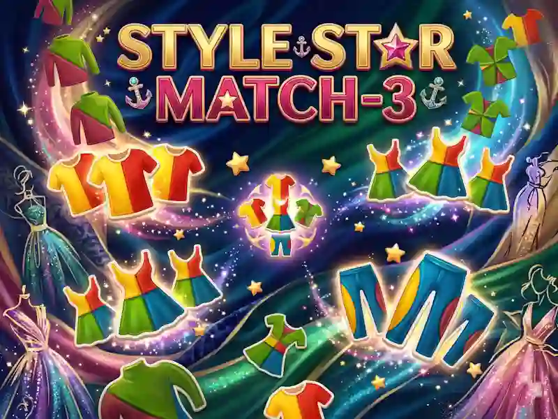 بازی Style Star Match-3 آنلاین