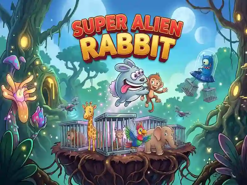 بازی Super Alien Rabbit آنلاین