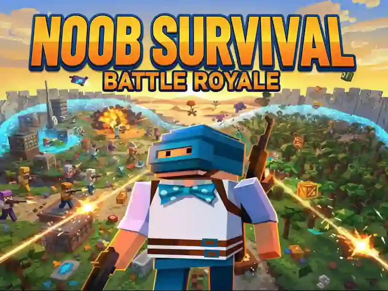 بازی Noob Survival: Battle Royale آنلاین
