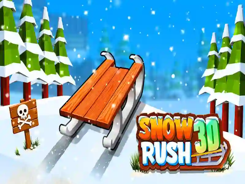 بازی SNOW RUSH 3D آنلاین بازی SNOW RUSH 3D آنلاین