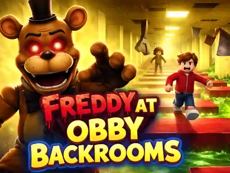 بازی Obby Backrooms ﺭﺩ ﯼﺩﺮﻓ آنلاین
