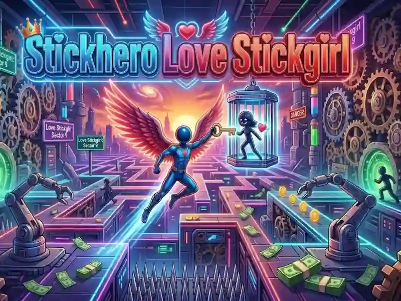 بازی Stickhero Love Stickgirl آنلاین