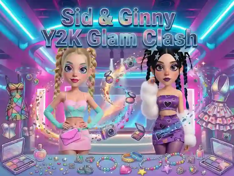 بازی Sid & Ginny Y2K Glam Clash آنلاین