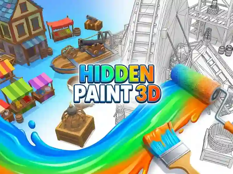 بازی Hidden Paint 3D آنلاین
