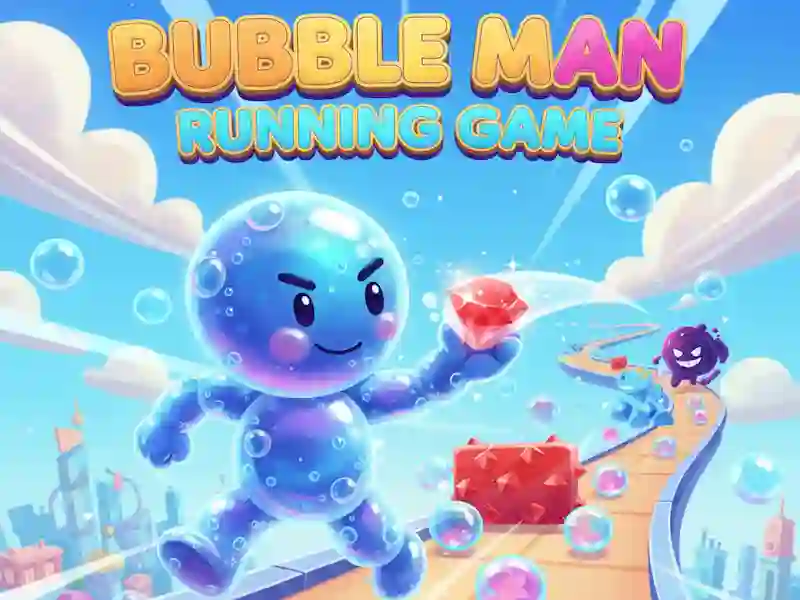 بازی Bubble Man Running ﯼﺯﺎﺑ آنلاین