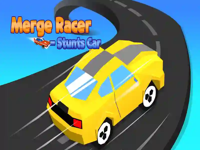 بازی Merge Racer Stunts Car آنلاین
