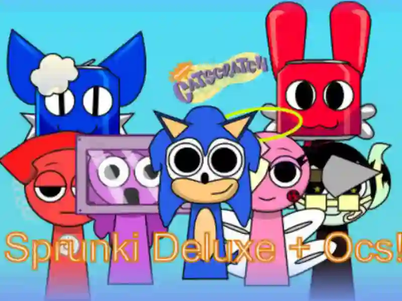 بازی Sprunki Deluxe + Ocs! آنلاین