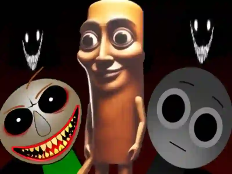 بازی Sprunki Tung Sahur آنلاین