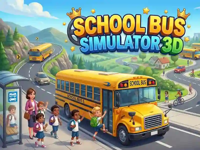 بازی School Bus Simulator 3D آنلاین
