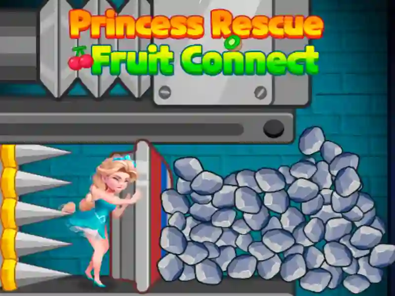 بازی Princess Rescue Fruit Connect آنلاین بازی Princess Rescue Fruit Connect آنلاین