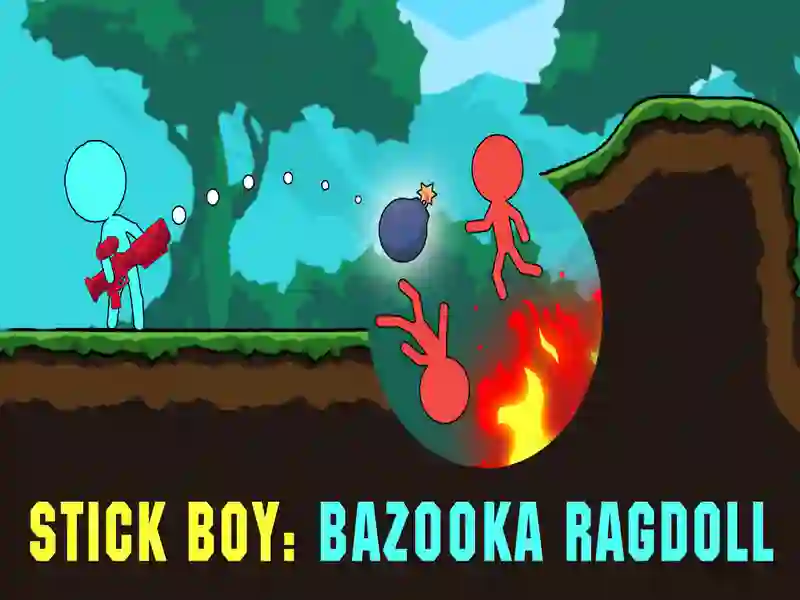 بازی Bazooka Ragdoll :ﮏﯿﺘﺳﺍ ﺮﺴﭘ آنلاین