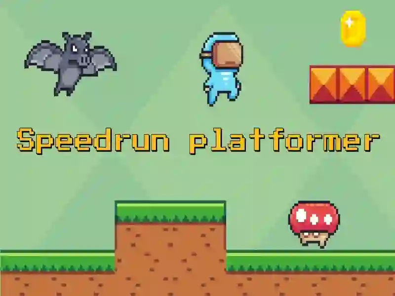 بازی SPEEDRUN Platformer آنلاین