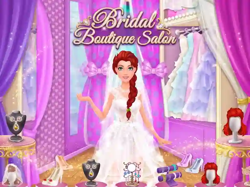 بازی Bridal Boutique Salon آنلاین