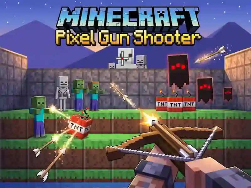 بازی Minecraft Pixel Gun Shooter آنلاین