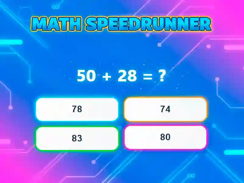 بازی Math Speedrunner آنلاین