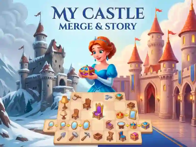 بازی My Castle. Merge & Story آنلاین