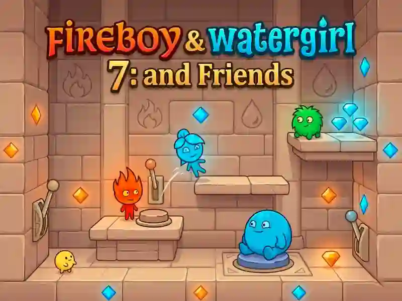 بازی Fireboy & Watergirl 7: and Friends آنلاین
