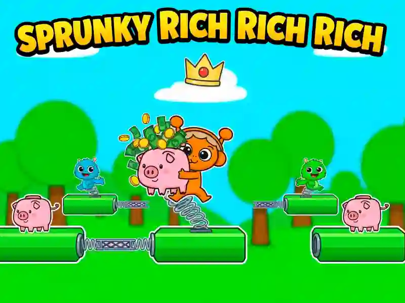 بازی Sprunky Rich Rich Rich آنلاین