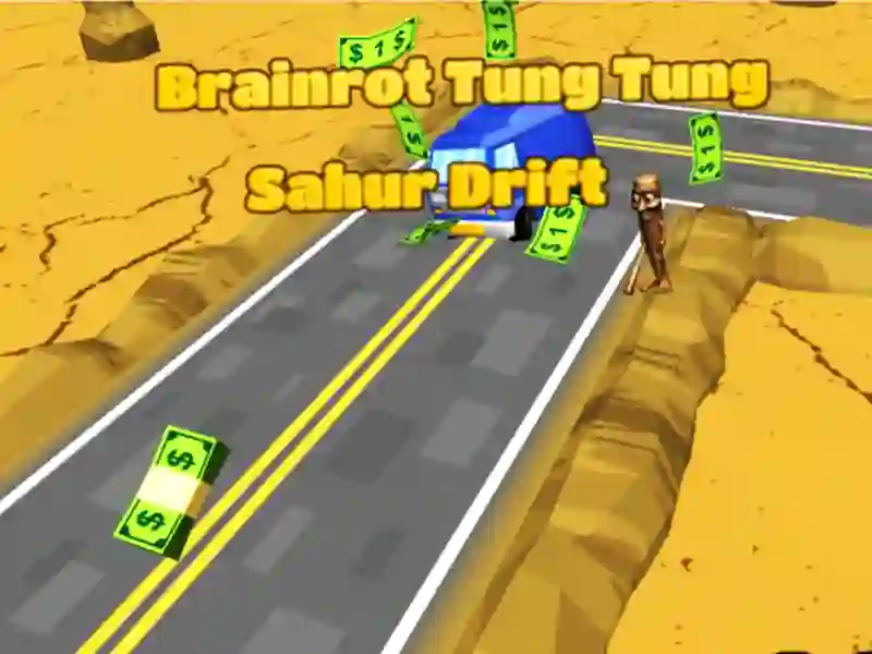 بازی Drift BrainRot Tung Tung Sahur آنلاین