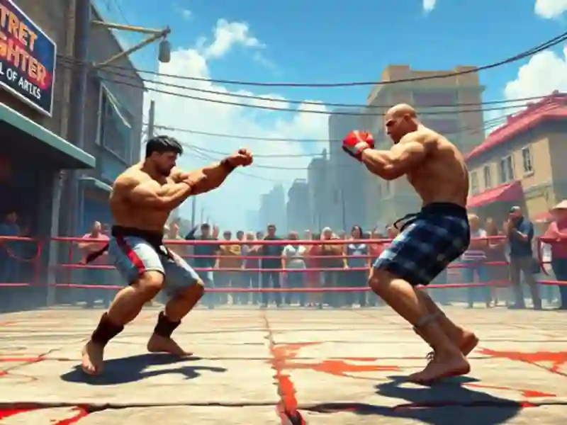 بازی Street Street Fighter 3D آنلاین
