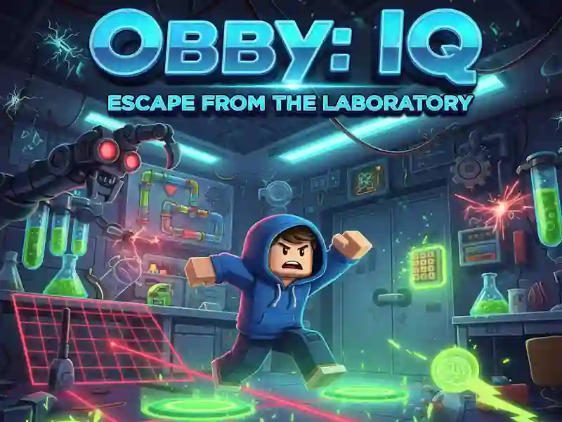 بازی Obby: IQ Escape from the Laboratory آنلاین