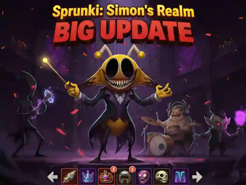 بازی Sprunki: Simon’s Realm Big Update آنلاین