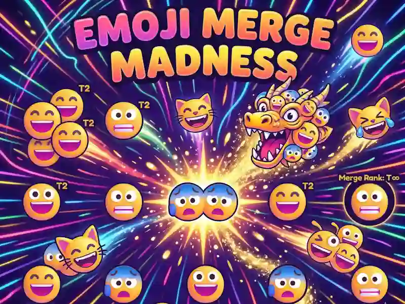 بازی Emoji Merge Madness آنلاین