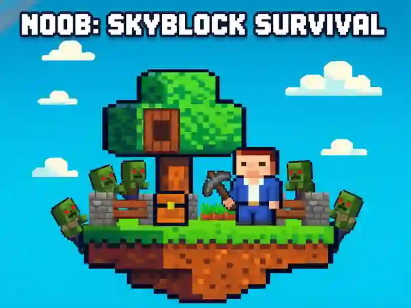 بازی Noob: Skyblock Survival آنلاین