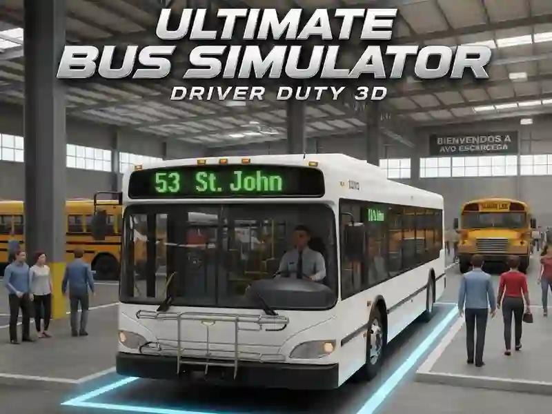 بازی Ultimate Bus Simulator Driver Duty 3D آنلاین