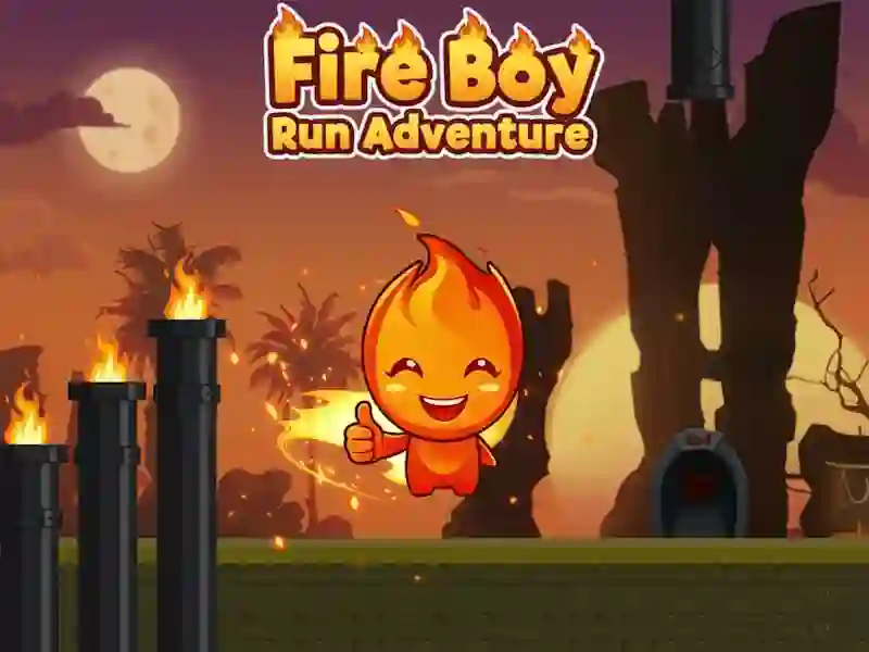 بازی Fire Boy Run Adventure آنلاین