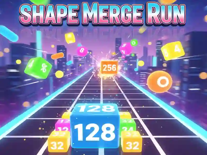 بازی Shape Merge Run آنلاین