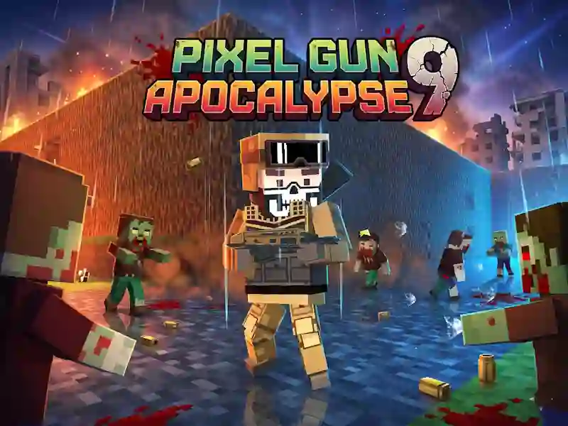 بازی Pixel gun apocalypse 9 آنلاین