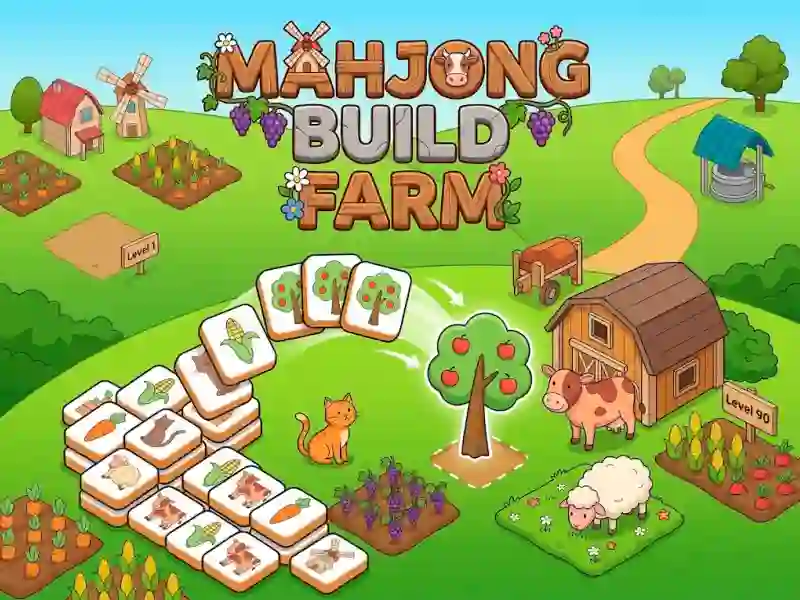 بازی Mahjong Build Farm آنلاین