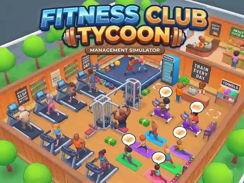 بازی Fitness Club Tycoon آنلاین