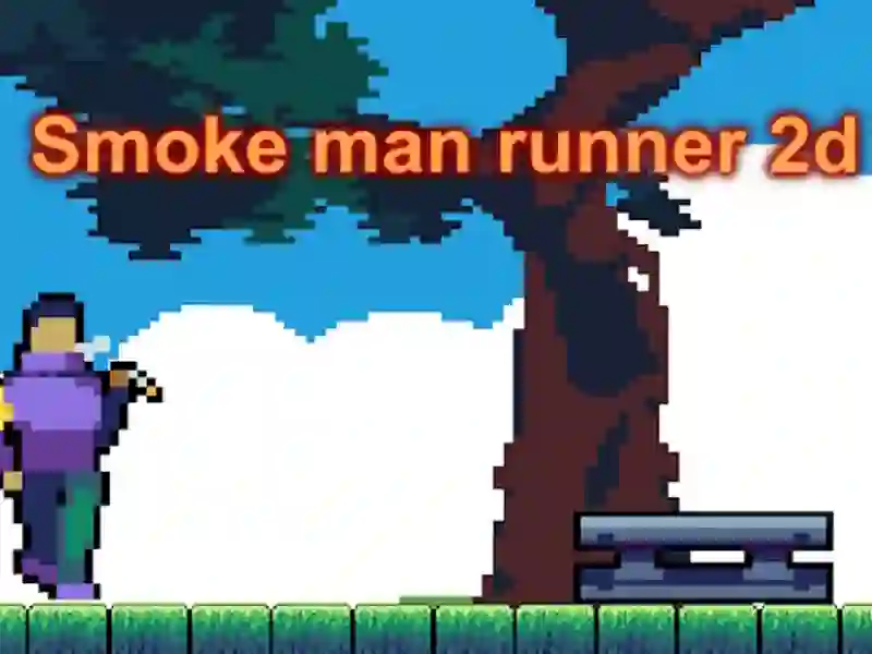 بازی Smoke man runner 2d آنلاین