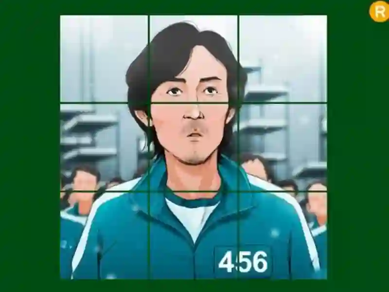 بازی Squid Game Player 456 Sliding آنلاین