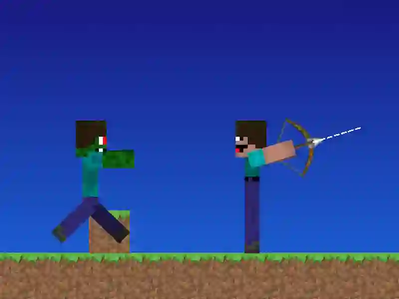 بازی Noob vs Pro ﺎﻣﺍ Archers Minecraft آنلاین