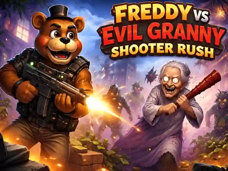 بازی Evil Granny Shooter Rush ﻞﺑﺎﻘﻣ ﺭﺩ ﯼﺩﺮﻓ آنلاین