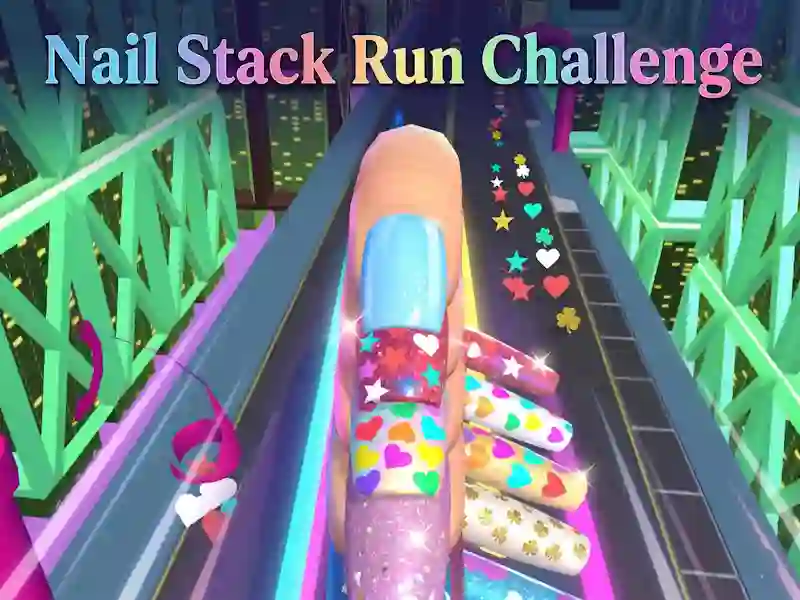 بازی Nail Stack Run Challenge آنلاین