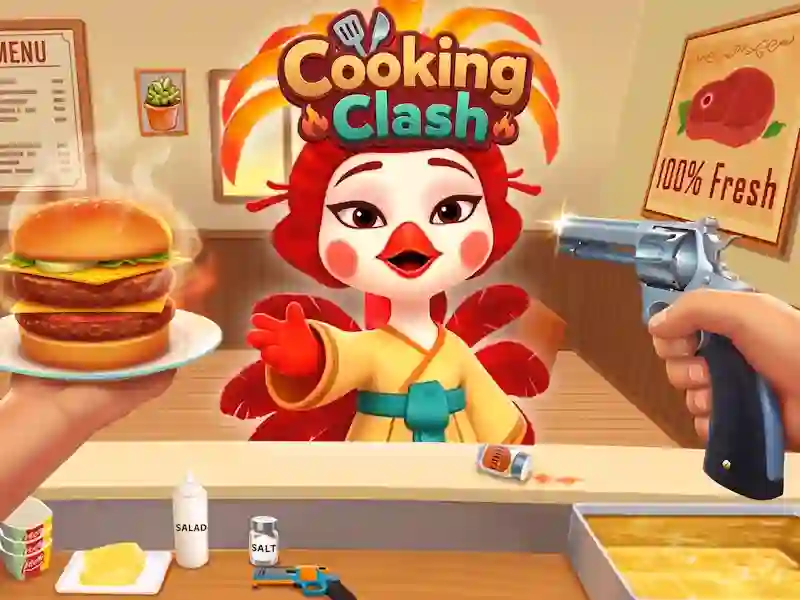 بازی Cooking Clash آنلاین