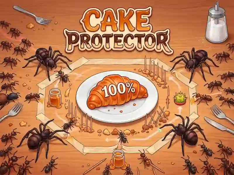 بازی Cake Protector آنلاین