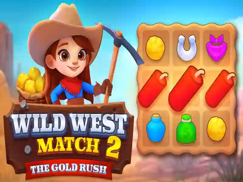 بازی Wild West Match 2: The Gold Rush آنلاین