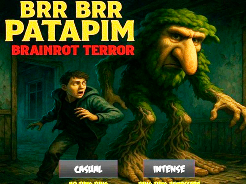 بازی Brr Brr Patapim Brainrot Terror آنلاین